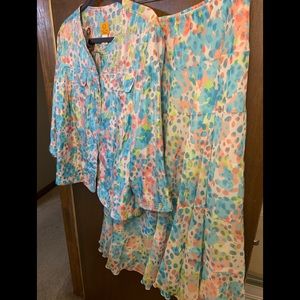 Ruby Rd. Lined Skirt w/Jacket Suit, 18W